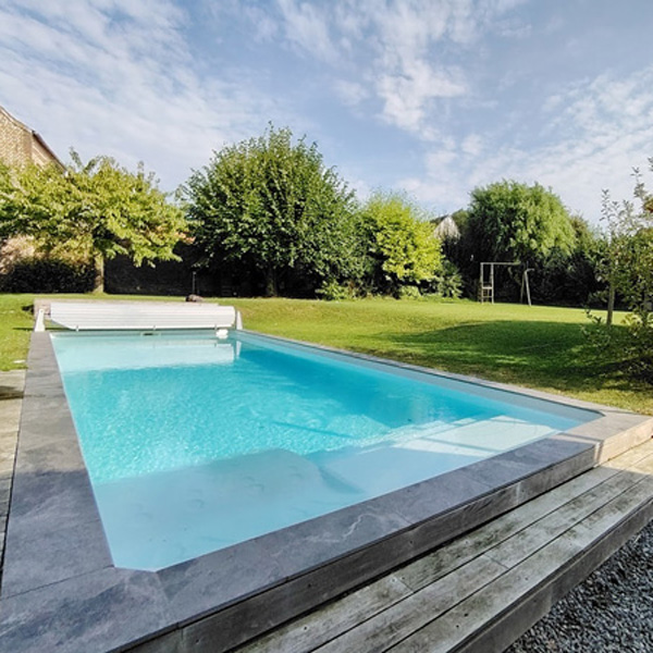 La piscine de la maison d'hôte ludique